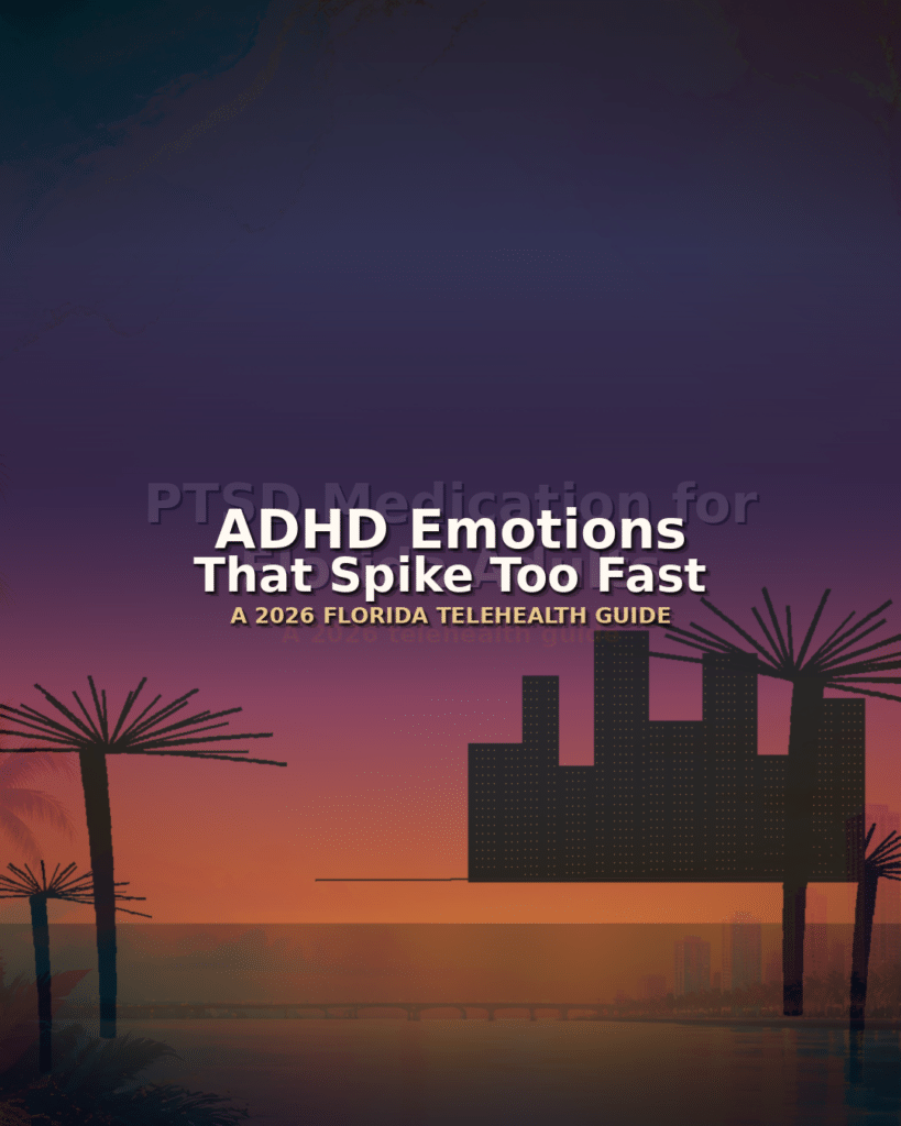 Adult ADHD emotional dysregulation Florida telehealth guide featured image
