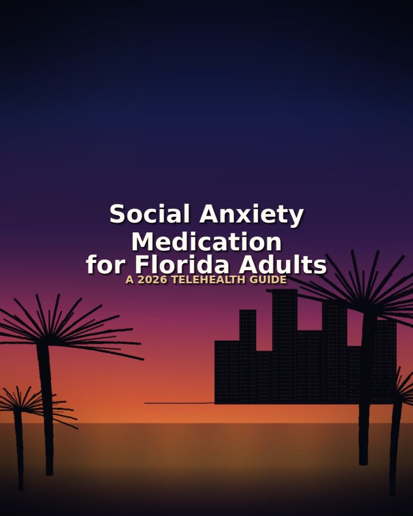 social anxiety medication Florida telehealth guide