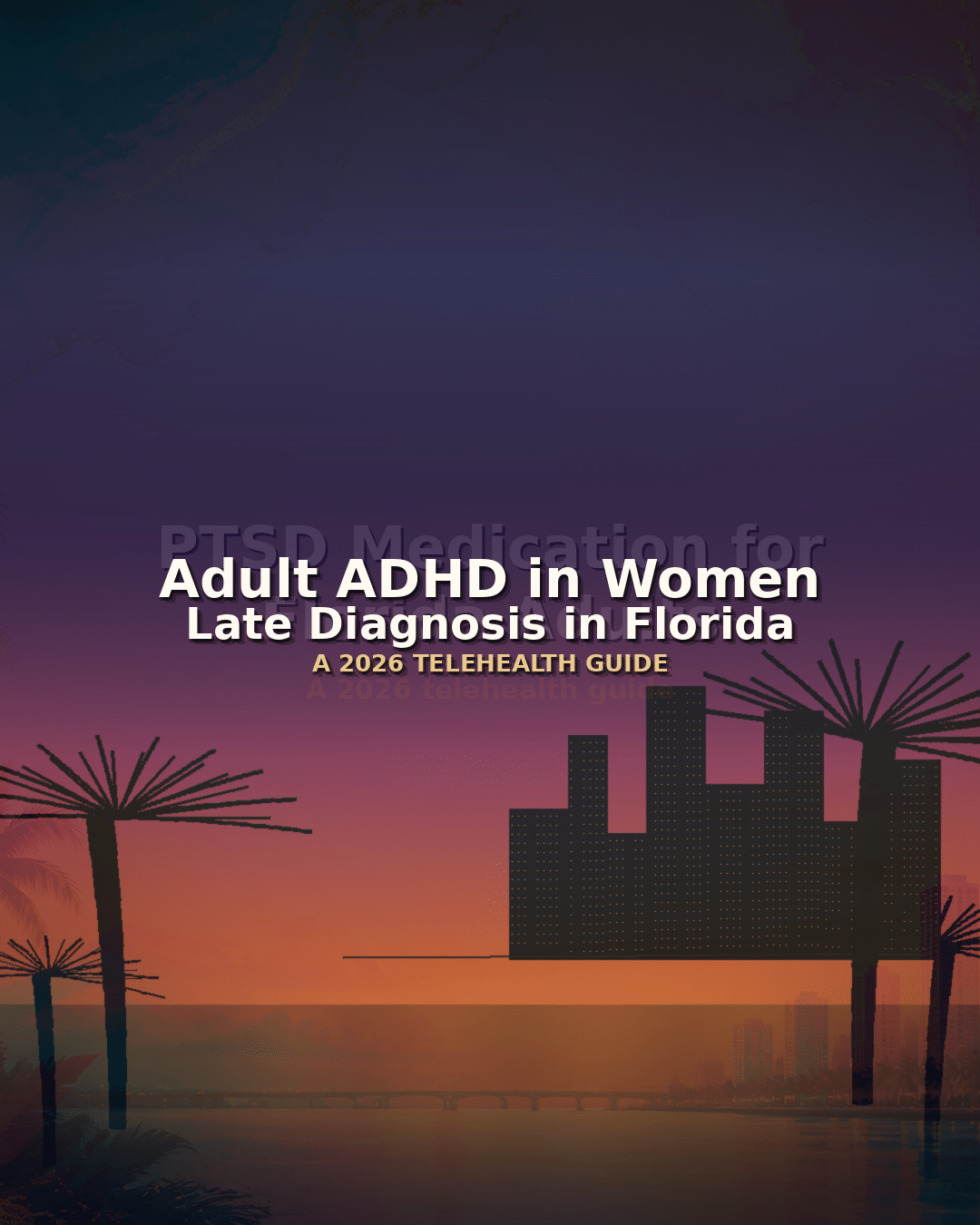 Adult ADHD women Florida late diagnosis telehealth guide featured image