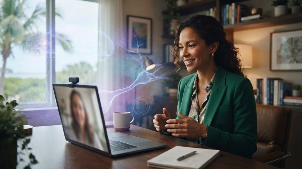 Female Psychiatrist Online in Florida for Telehealth Care