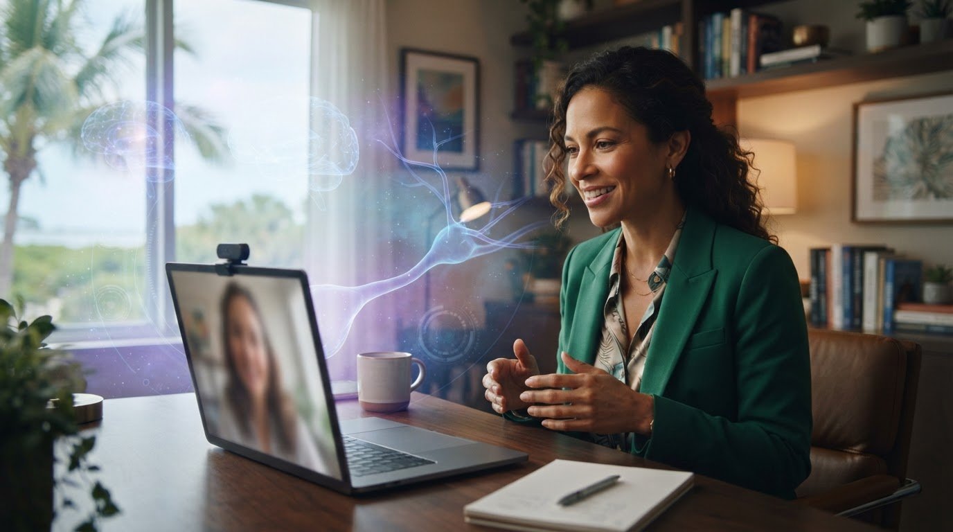 Female Psychiatrist Online in Florida for Telehealth Care